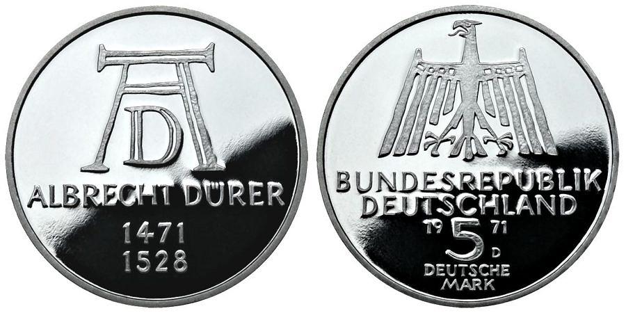 5-dm-brd-albrecht-duerer-1971-pp