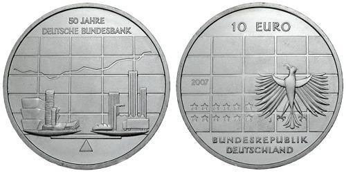 10-euro-50-jahre-deutsche-bundesbank-brd-2007-st