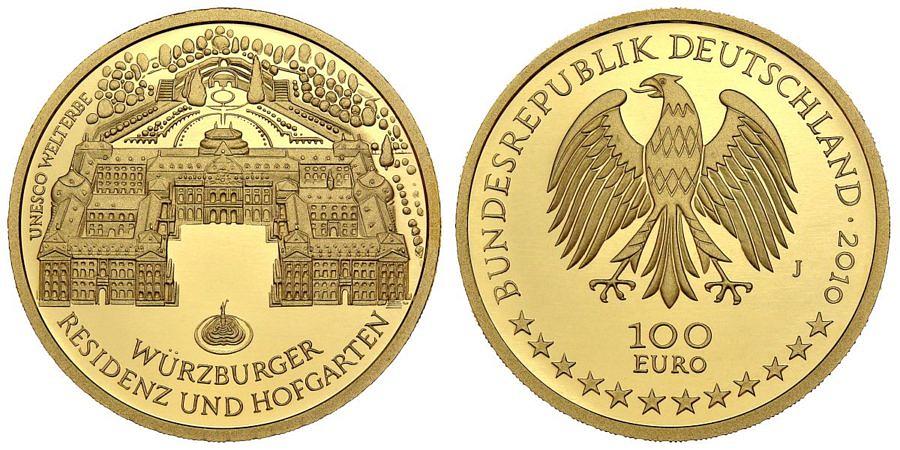 100-euro-unesco-welterbe-wuerzburger-residenz-und-hofgarten-brd-2010-st
