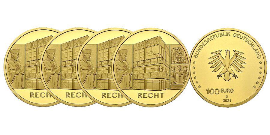 Satz-100-euro-gold-recht-brd-2021